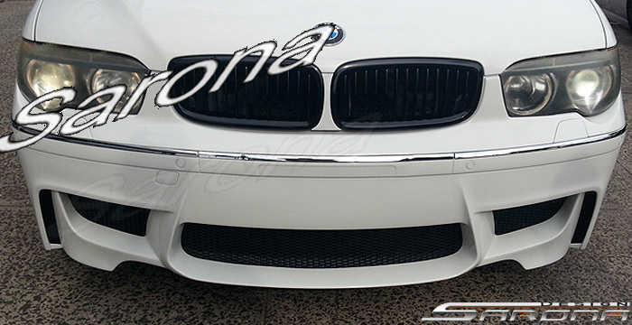 Custom BMW 7 Series  Sedan Front Bumper (2002 - 2004) - $690.00 (Part #BM-060-FB)